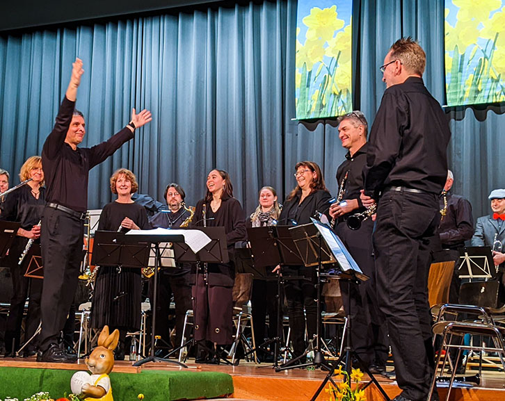 26.03.2023 Mittfastenkonzert des Sülztaler Blasorchesters (Leitung: Marcus Kanzler), Rösrath - Foto: Helfried Naumann