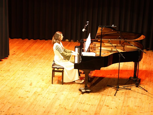 Sept. 2013, Villon Projekt, mit Barbara Uhling (Piano)